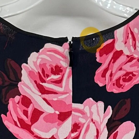 Kate Spade Black and Pink Floral Mini Dress - Picture 8 of 8